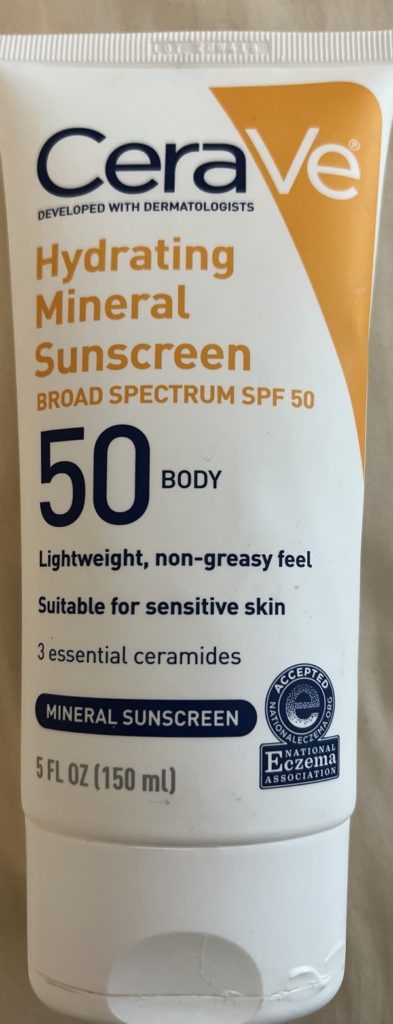 Physical sunscreen 